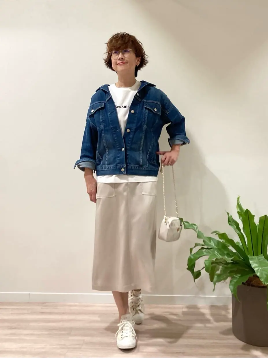 ONWARD CROSSET SELECT 照木 コーディネート画像