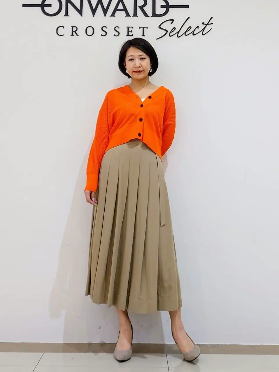 ONWARD CROSSET SELECT スタッフ コーディネート画像