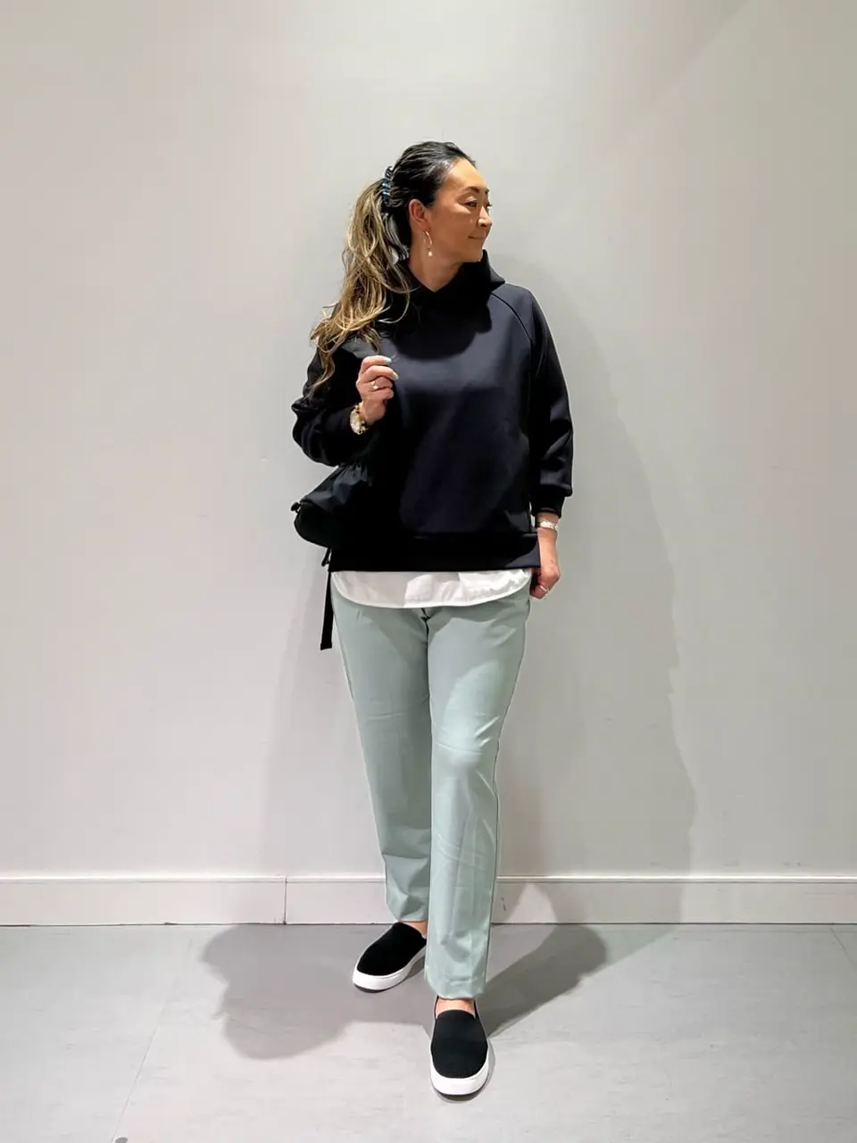  流石　 コーディネート画像