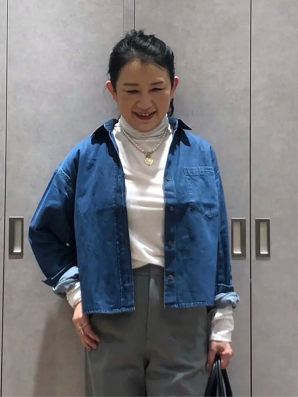 ONWARD CROSSET SELECT 横松 コーディネート画像