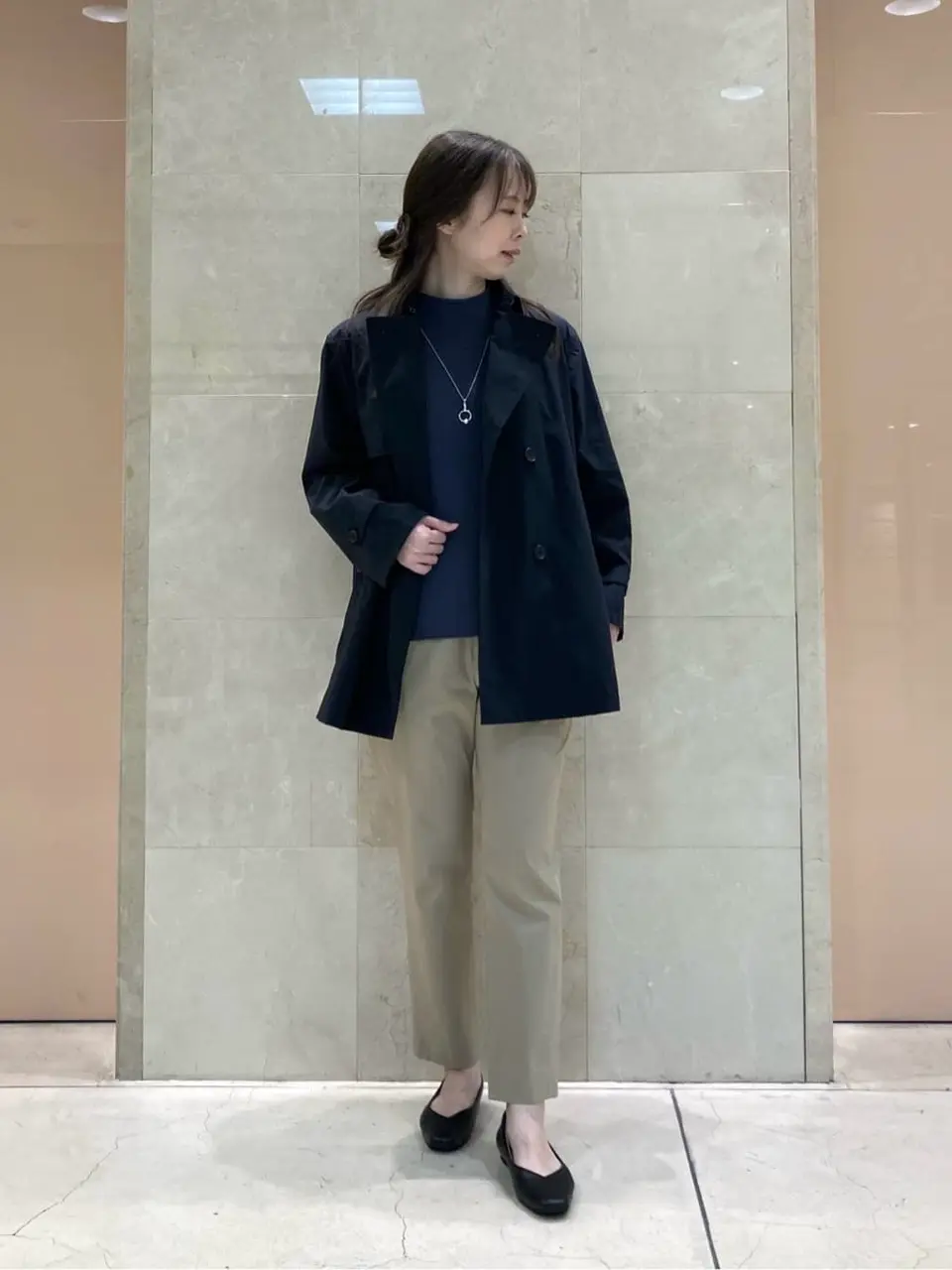 ONWARD CROSSET SELECT 檀 コーディネート画像