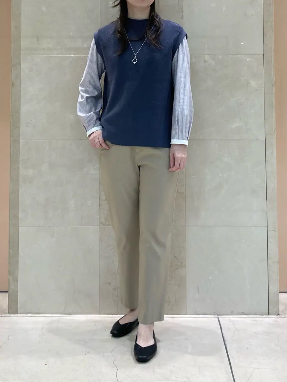 ONWARD CROSSET SELECT 檀 コーディネート画像