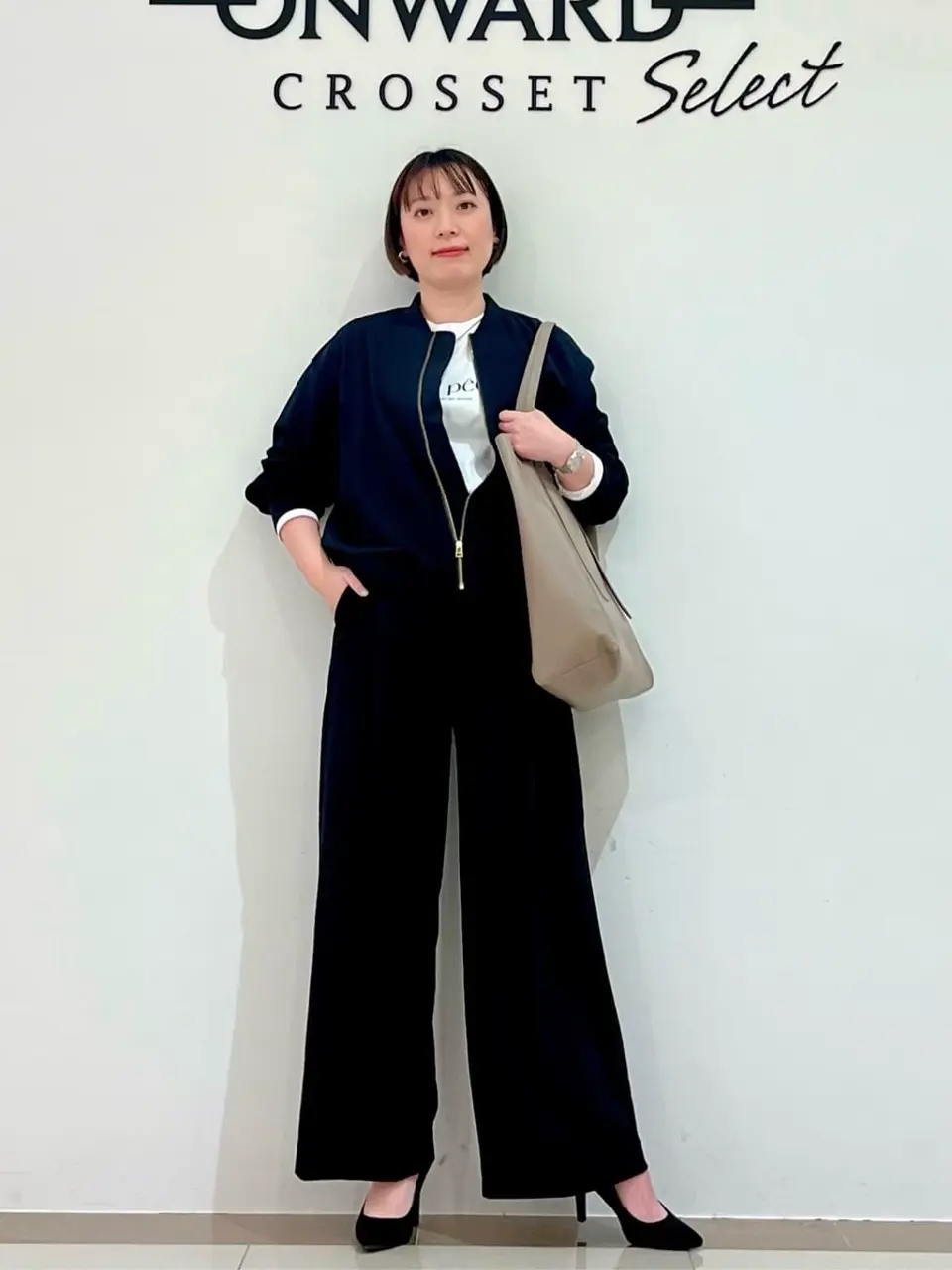 ONWARD CROSSET SELECT スタッフ コーディネート画像