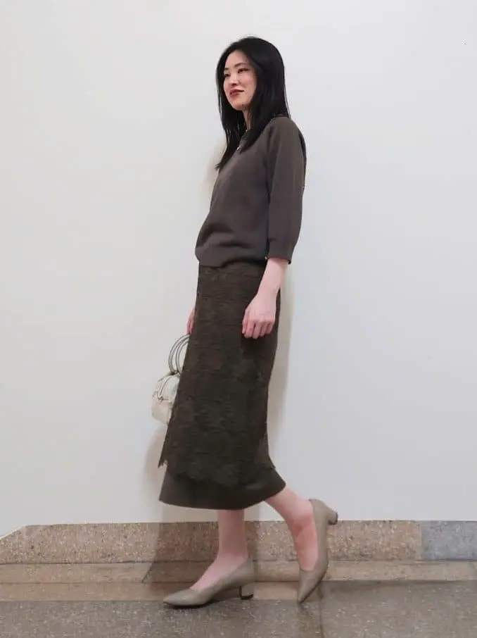 ONWARD CROSSET SELECT 最上 コーディネート画像