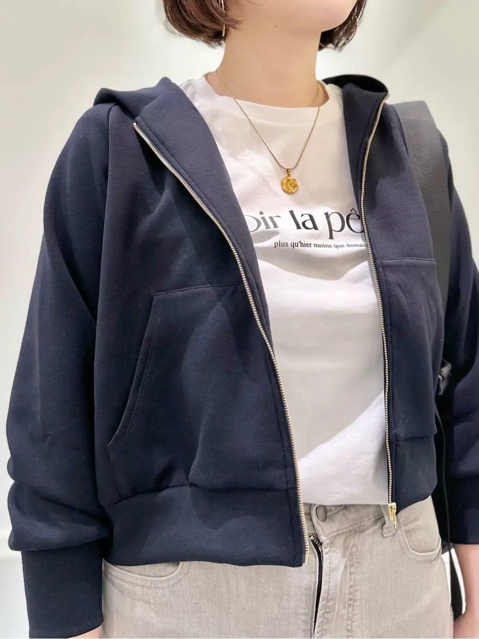 ONWARD CROSSET SELECT 林 コーディネート画像