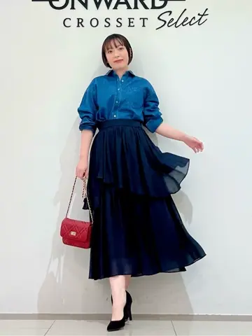 ONWARD CROSSET SELECT スタッフ コーディネート画像