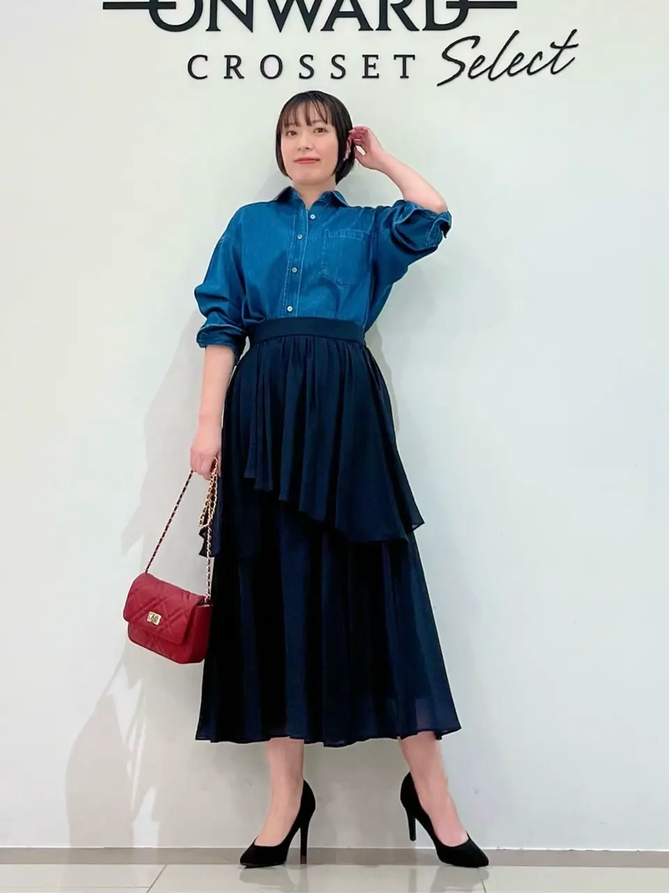 ONWARD CROSSET SELECT スタッフ コーディネート画像