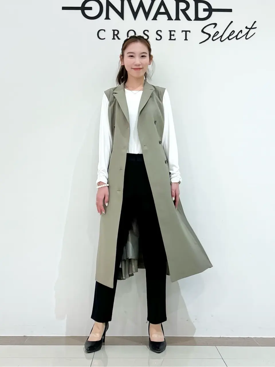 ONWARD CROSSET SELECT スタッフ コーディネート画像