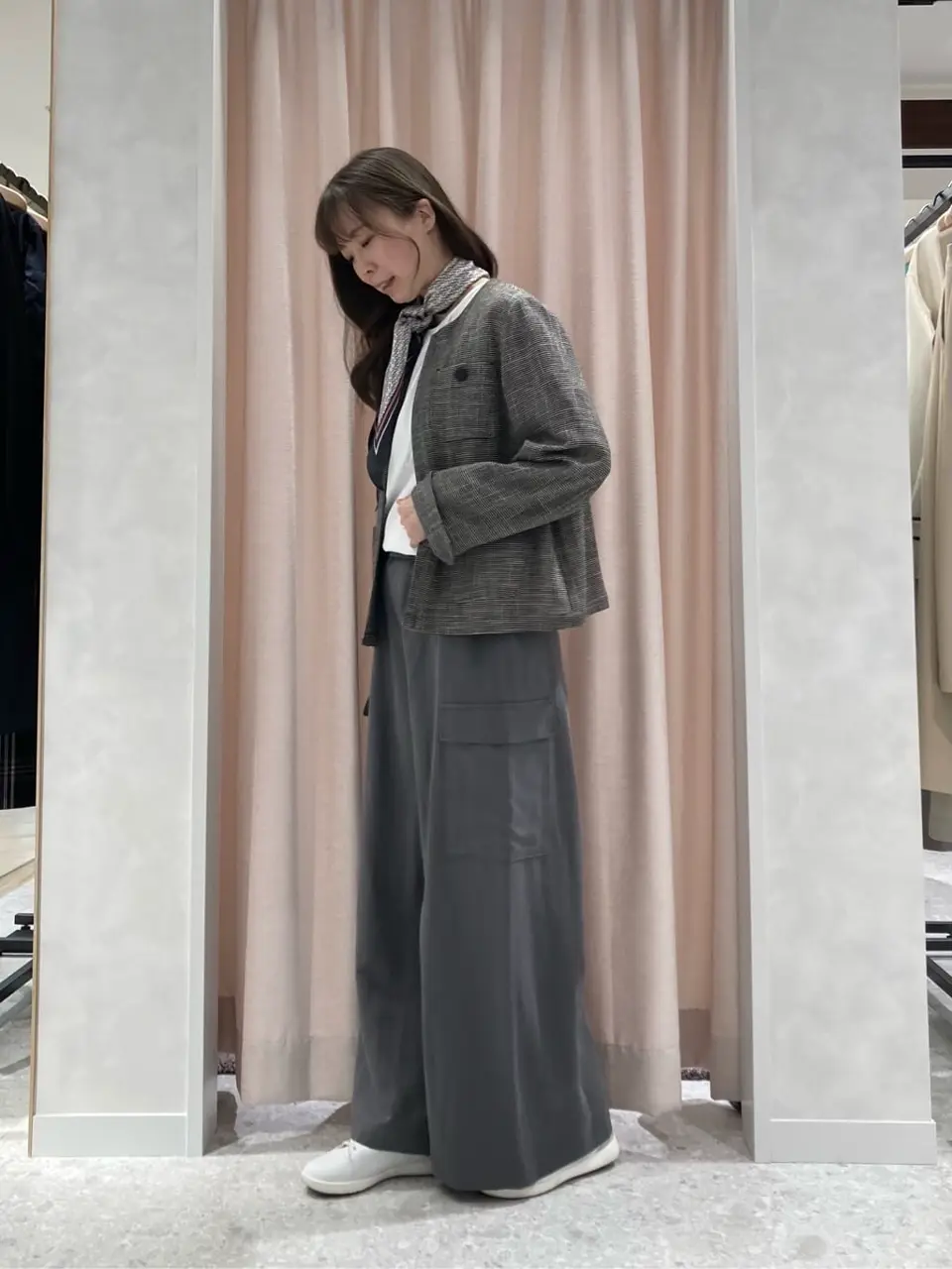 ONWARD CROSSET SELECT 檀 コーディネート画像