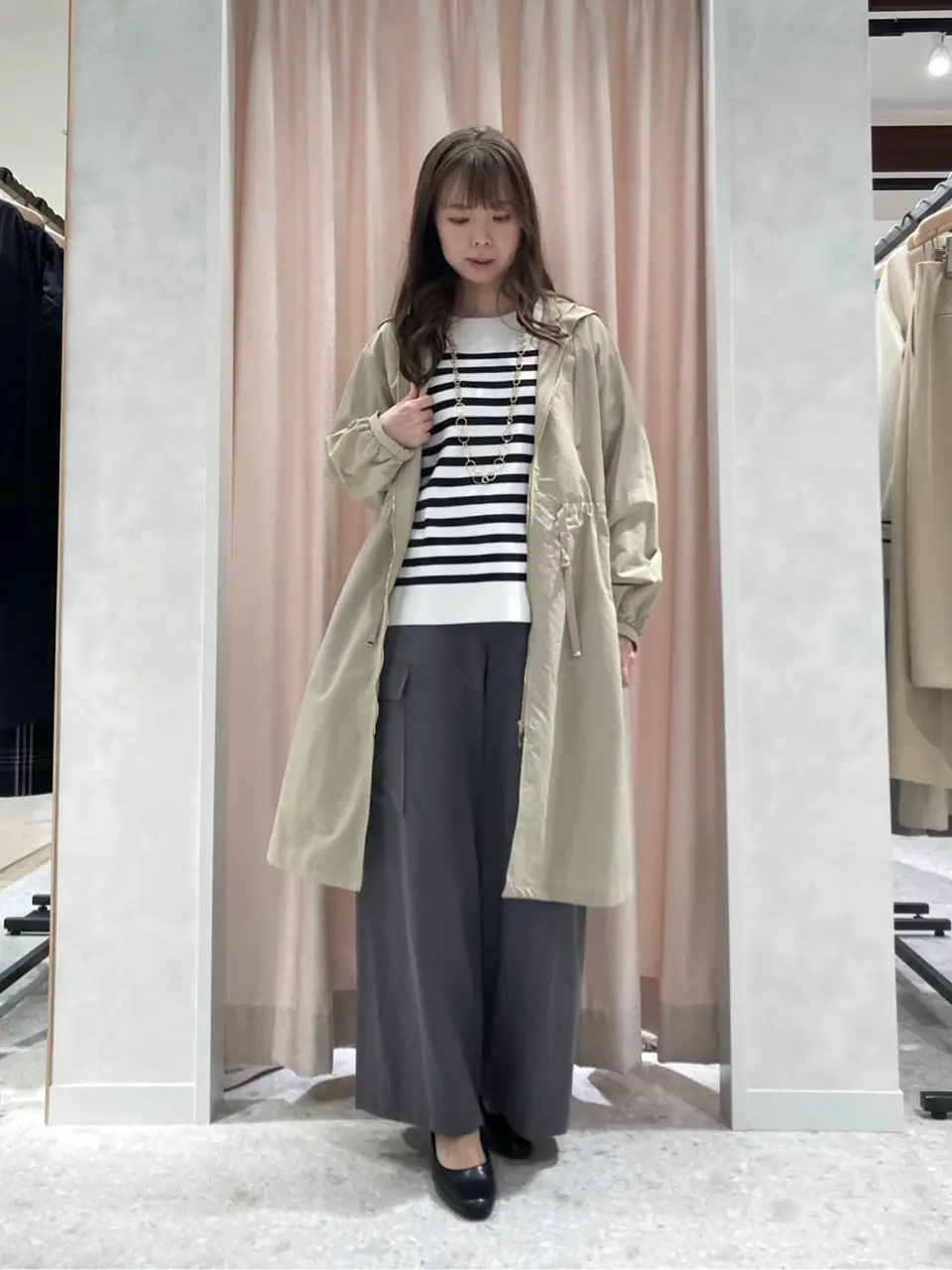 ONWARD CROSSET SELECT 檀 コーディネート画像