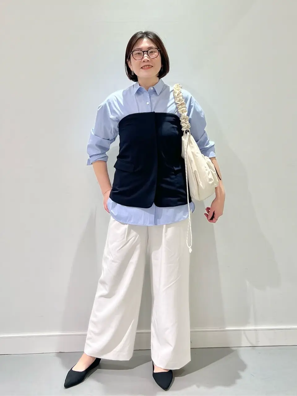 ONWARD CROSSET SELECT 林 コーディネート画像