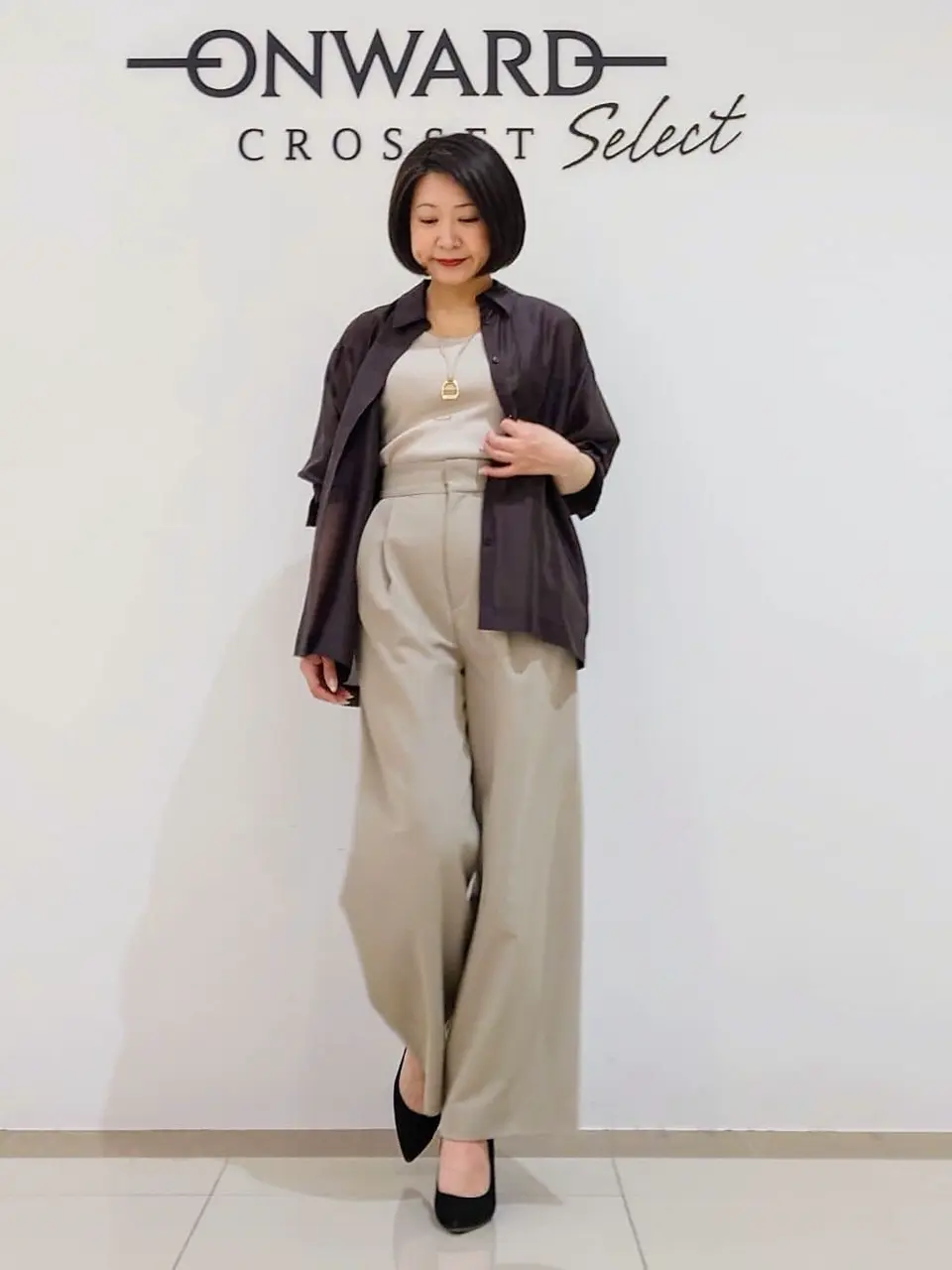 ONWARD CROSSET SELECT スタッフ コーディネート画像