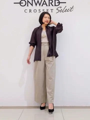 ONWARD CROSSET SELECT スタッフ コーディネート画像