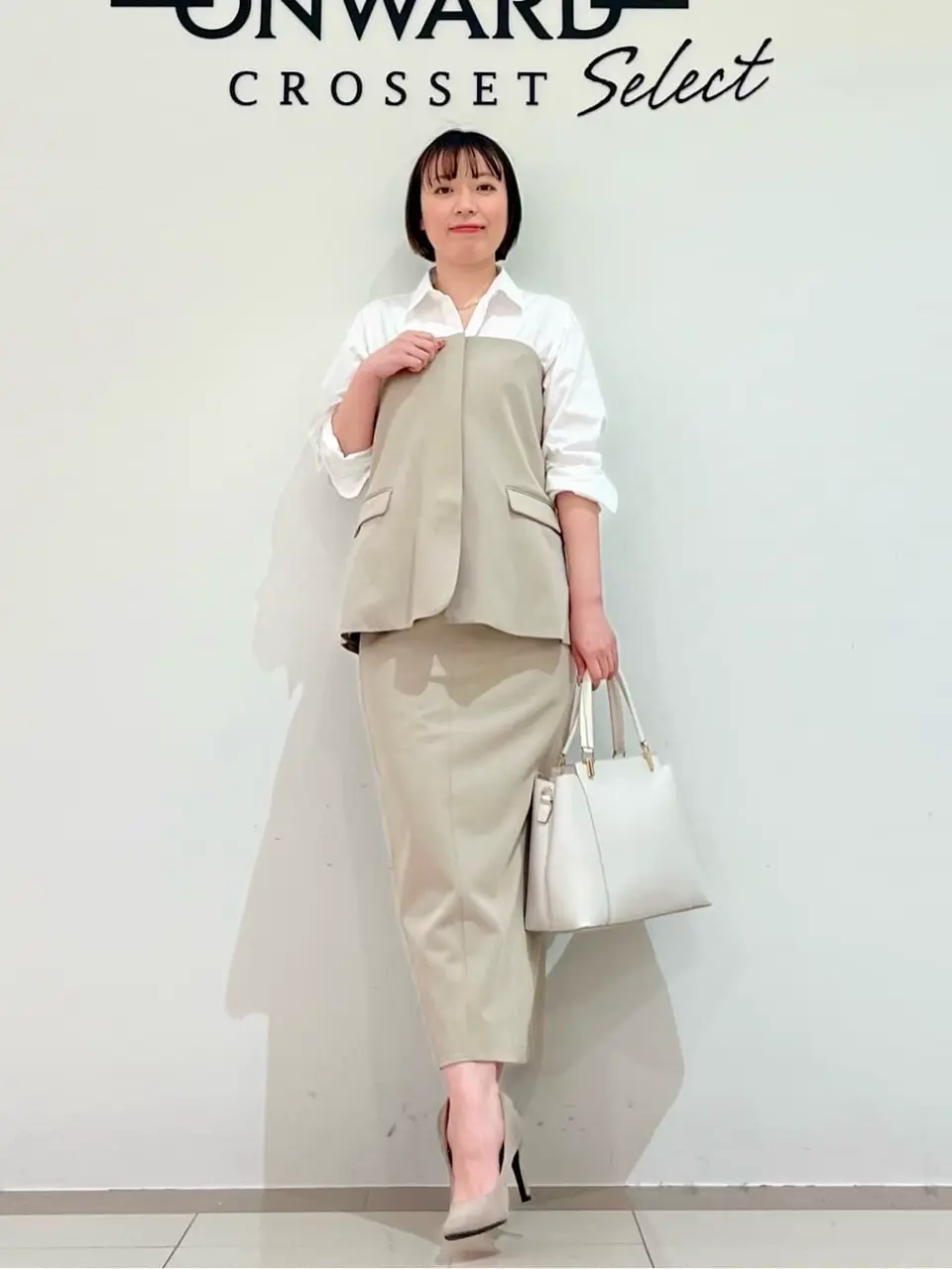 ONWARD CROSSET SELECT スタッフ コーディネート画像