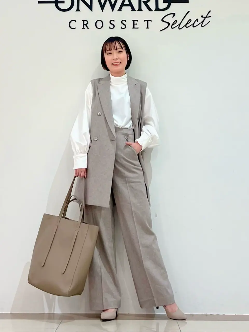 ONWARD CROSSET SELECT スタッフ コーディネート画像