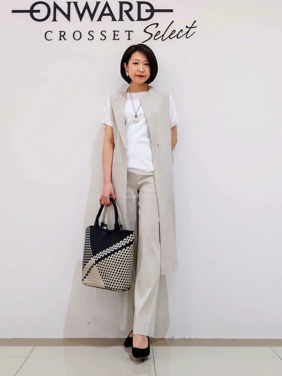 ONWARD CROSSET SELECT スタッフ コーディネート画像