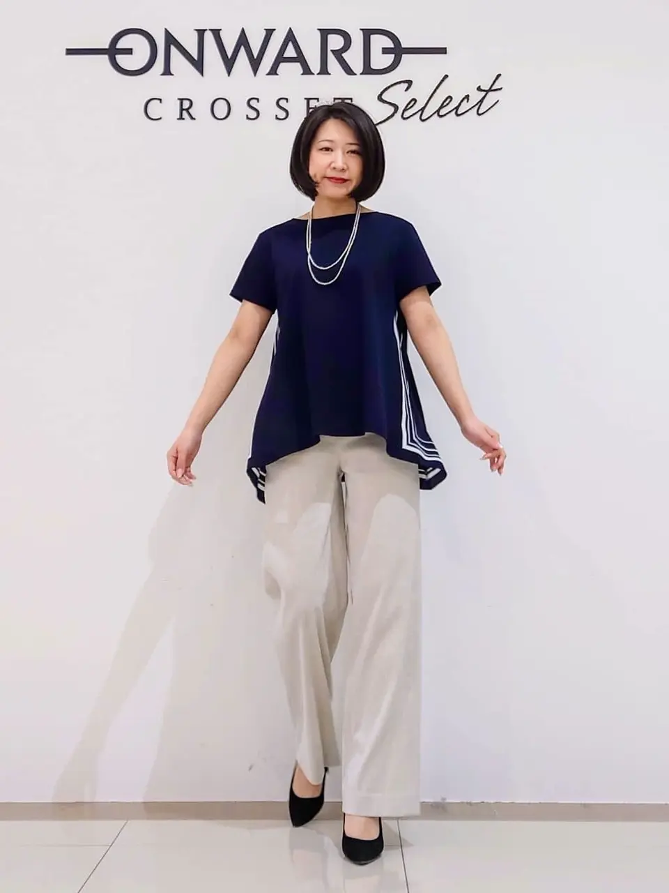 ONWARD CROSSET SELECT スタッフ コーディネート画像