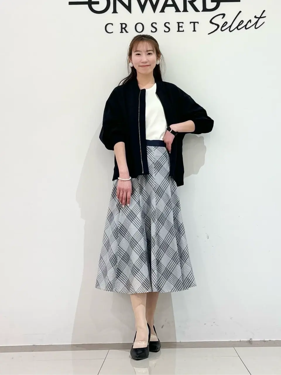 ONWARD CROSSET SELECT スタッフ コーディネート画像