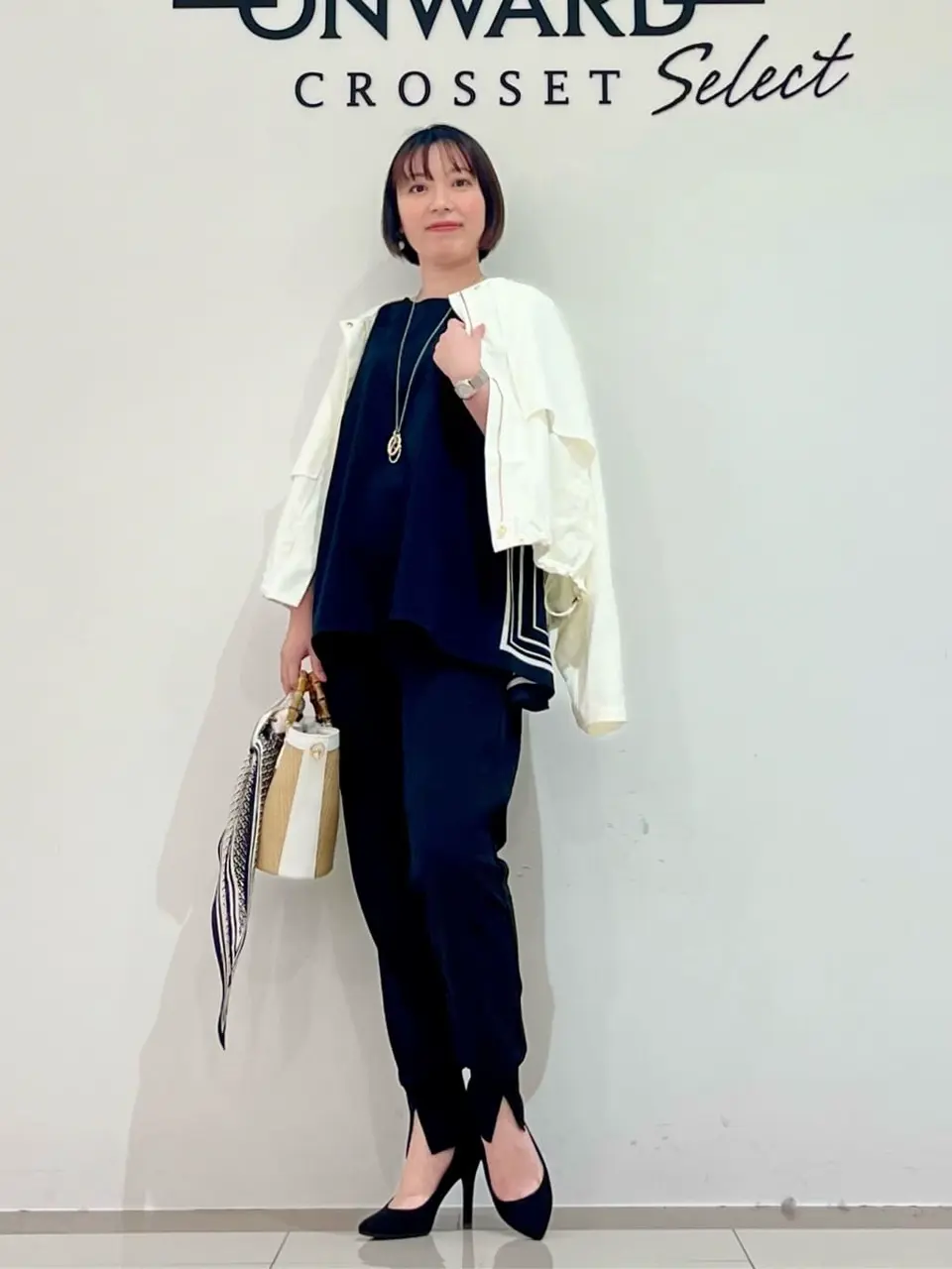 ONWARD CROSSET SELECT スタッフ コーディネート画像