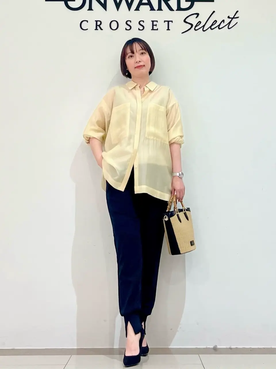 ONWARD CROSSET SELECT スタッフ コーディネート画像