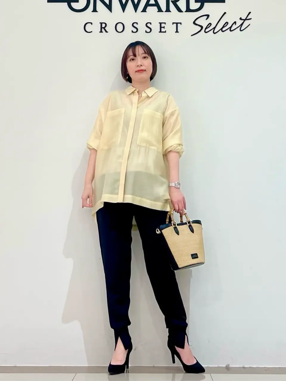 ONWARD CROSSET SELECT スタッフ コーディネート画像