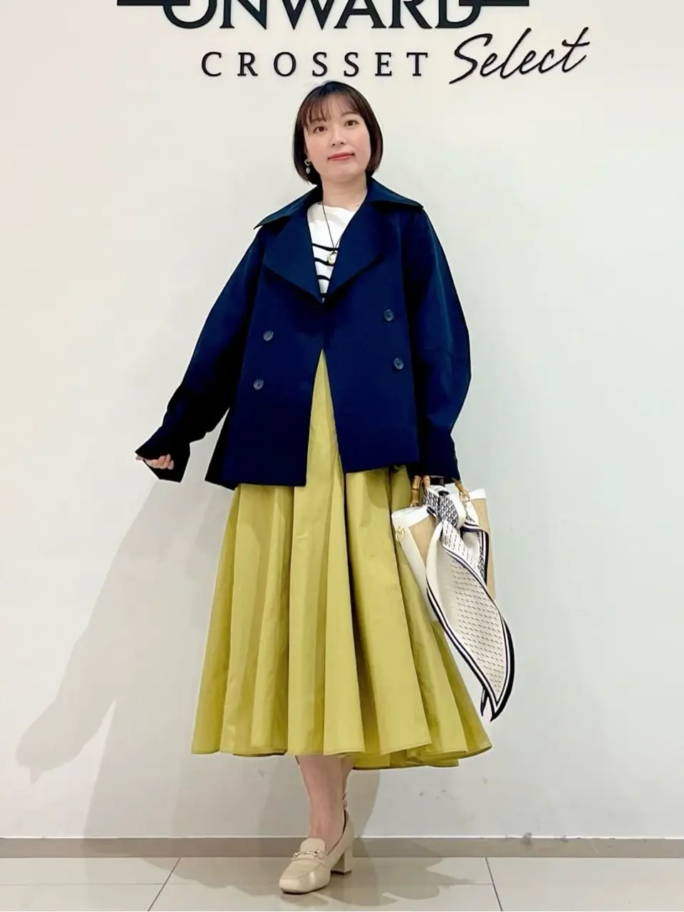 ONWARD CROSSET SELECT スタッフ コーディネート画像