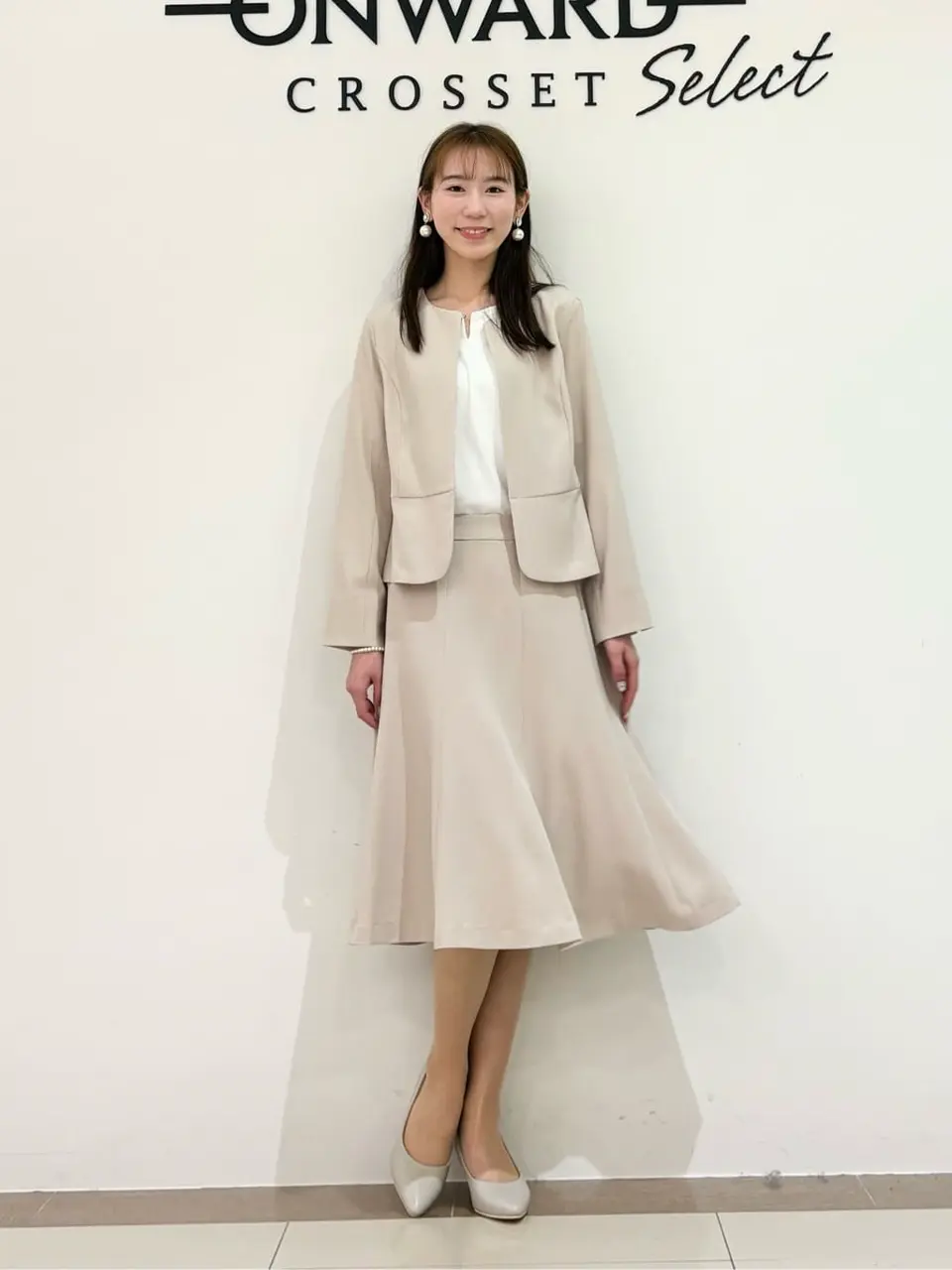 ONWARD CROSSET SELECT スタッフ コーディネート画像