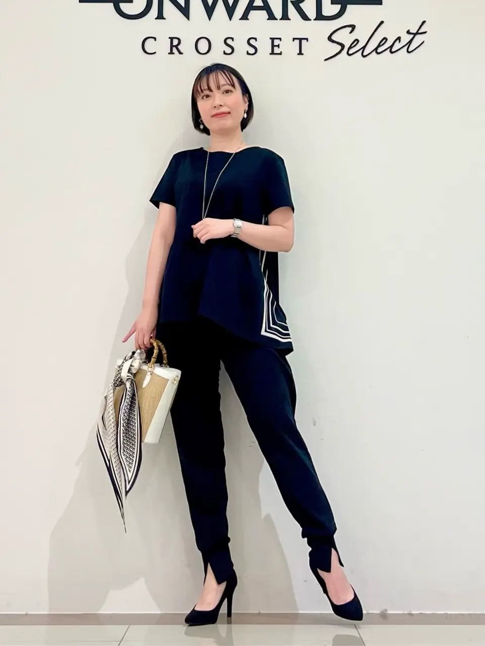 ONWARD CROSSET SELECT スタッフ コーディネート画像