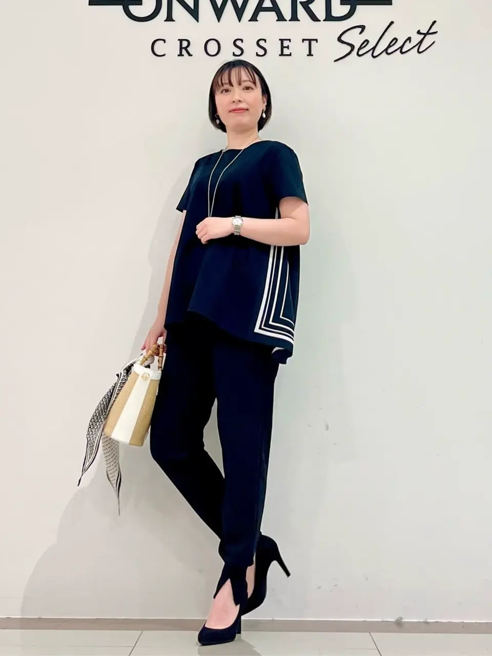 ONWARD CROSSET SELECT スタッフ コーディネート画像