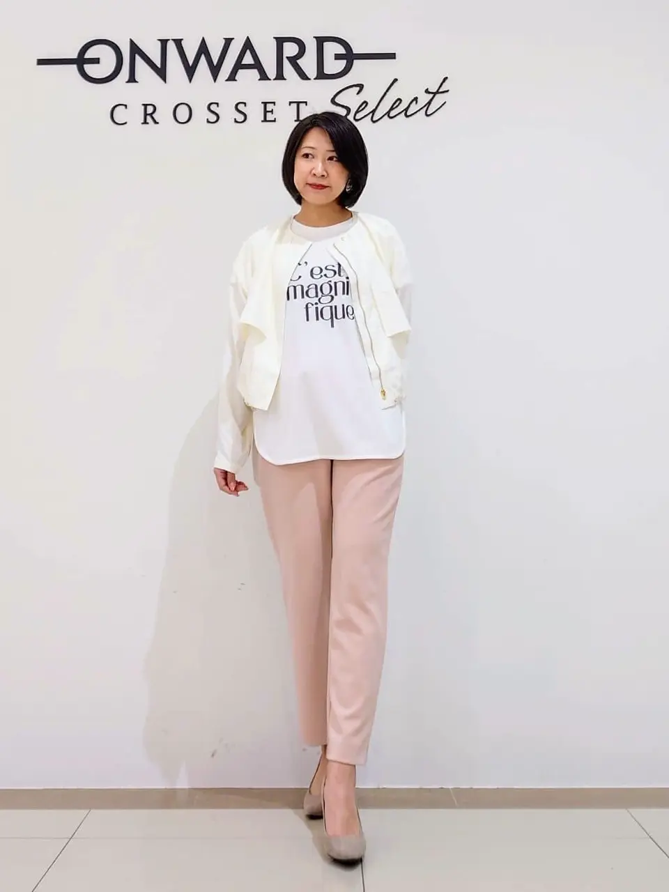 ONWARD CROSSET SELECT スタッフ コーディネート画像