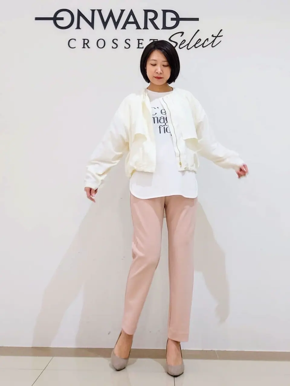 ONWARD CROSSET SELECT スタッフ コーディネート画像