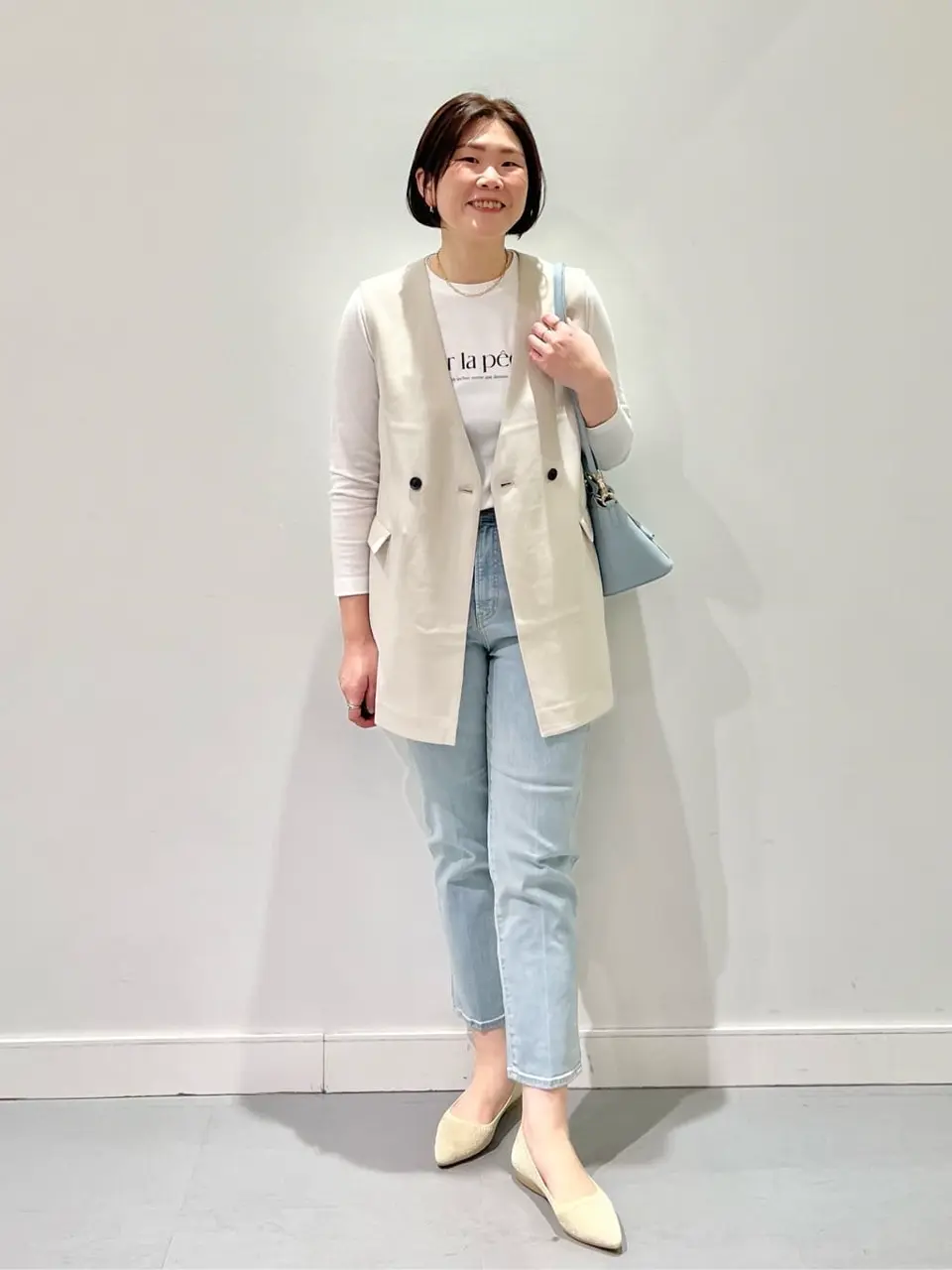 ONWARD CROSSET SELECT 林 コーディネート画像