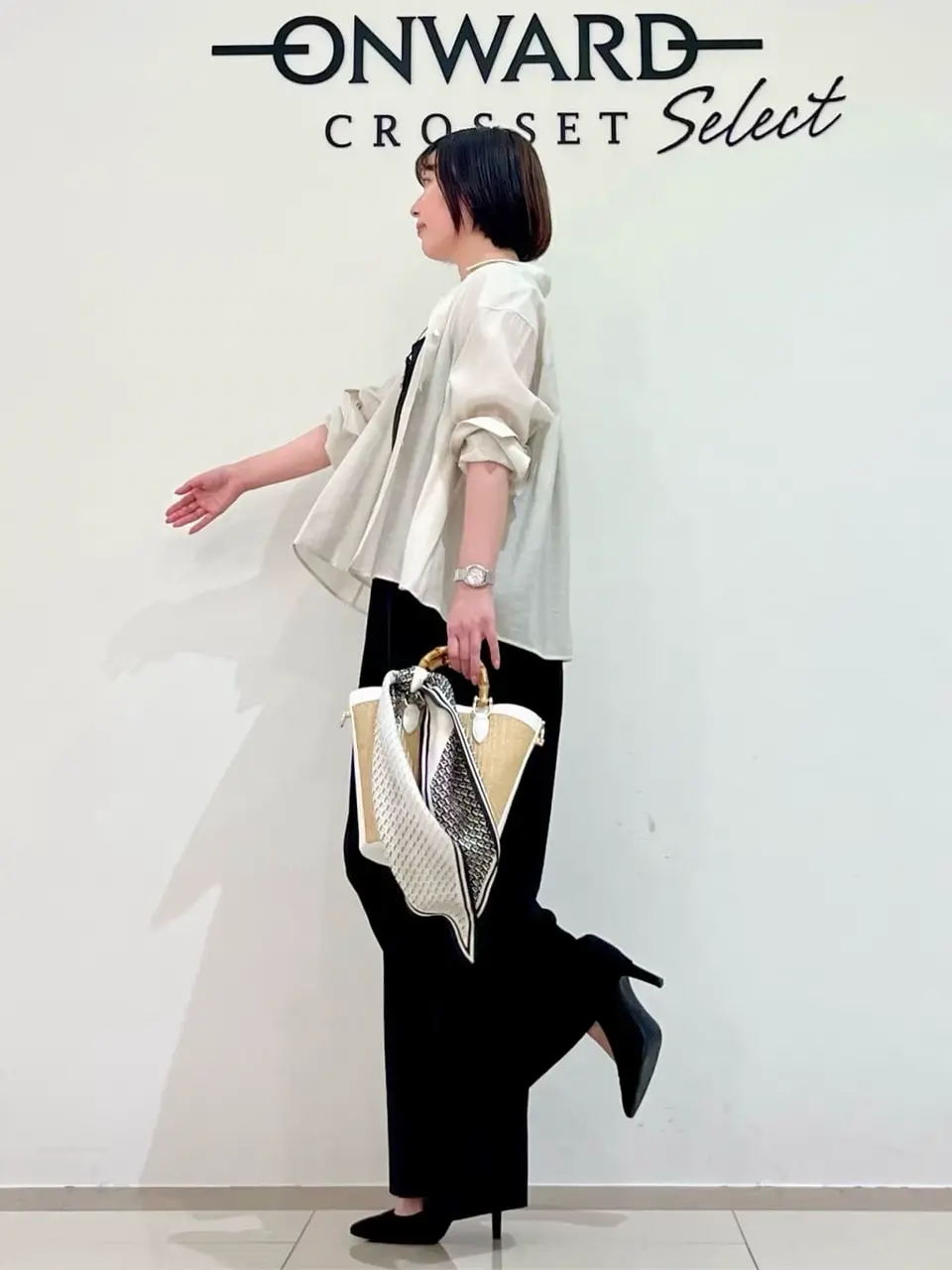 ONWARD CROSSET SELECT スタッフ コーディネート画像