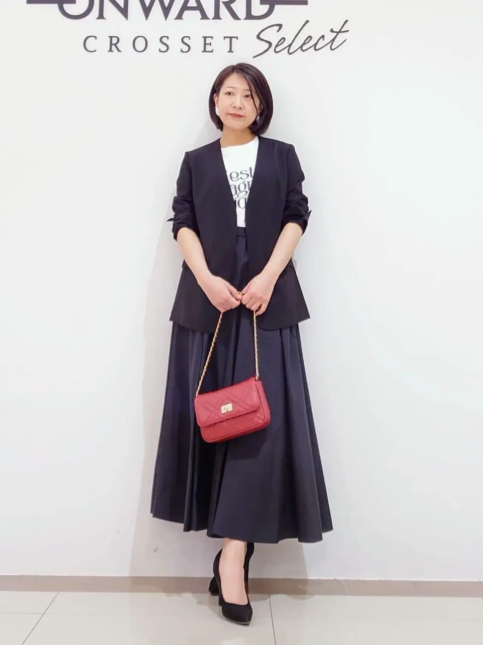 ONWARD CROSSET SELECT スタッフ コーディネート画像
