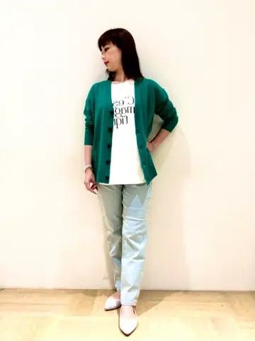 ONWARD CROSSET SELECT スタッフ コーディネート画像