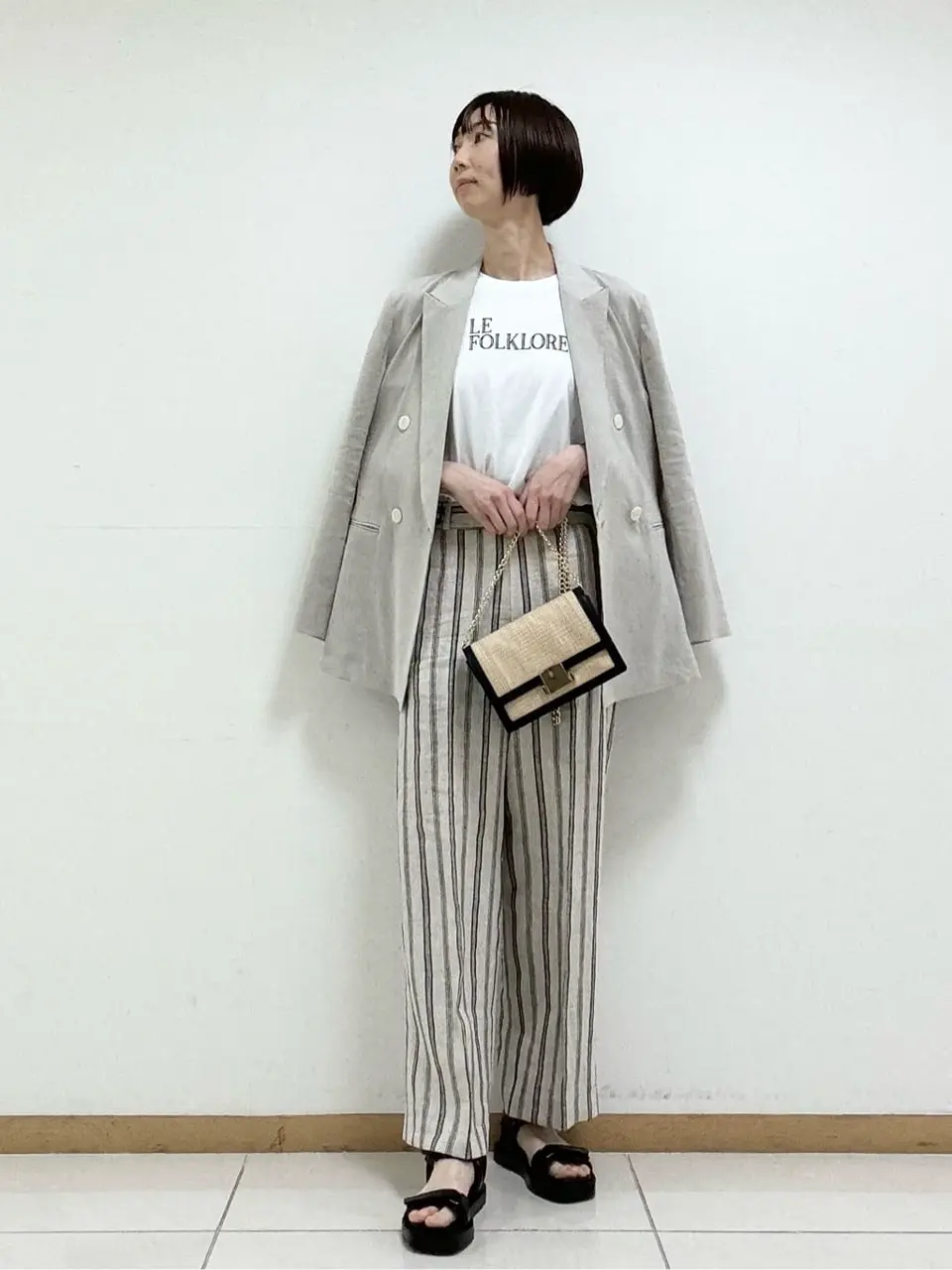 ONWARD CROSSET SELECT 小川 コーディネート画像