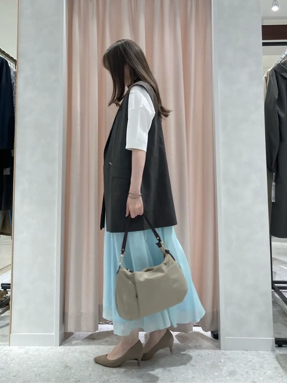 ONWARD CROSSET SELECT 檀 コーディネート画像