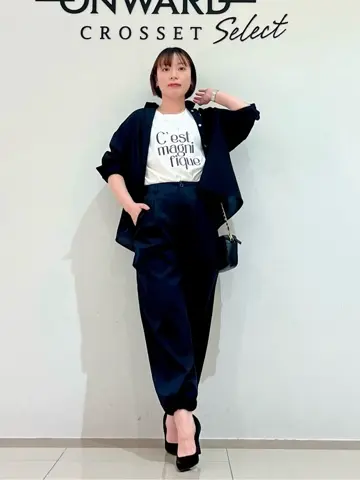 ONWARD CROSSET SELECT スタッフ コーディネート画像
