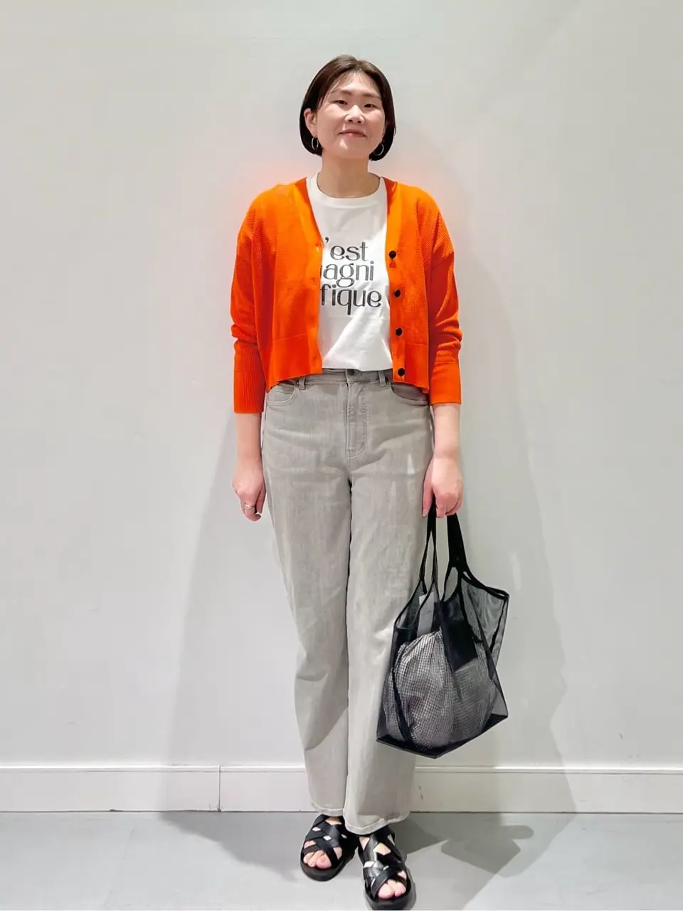 ONWARD CROSSET SELECT 林 コーディネート画像