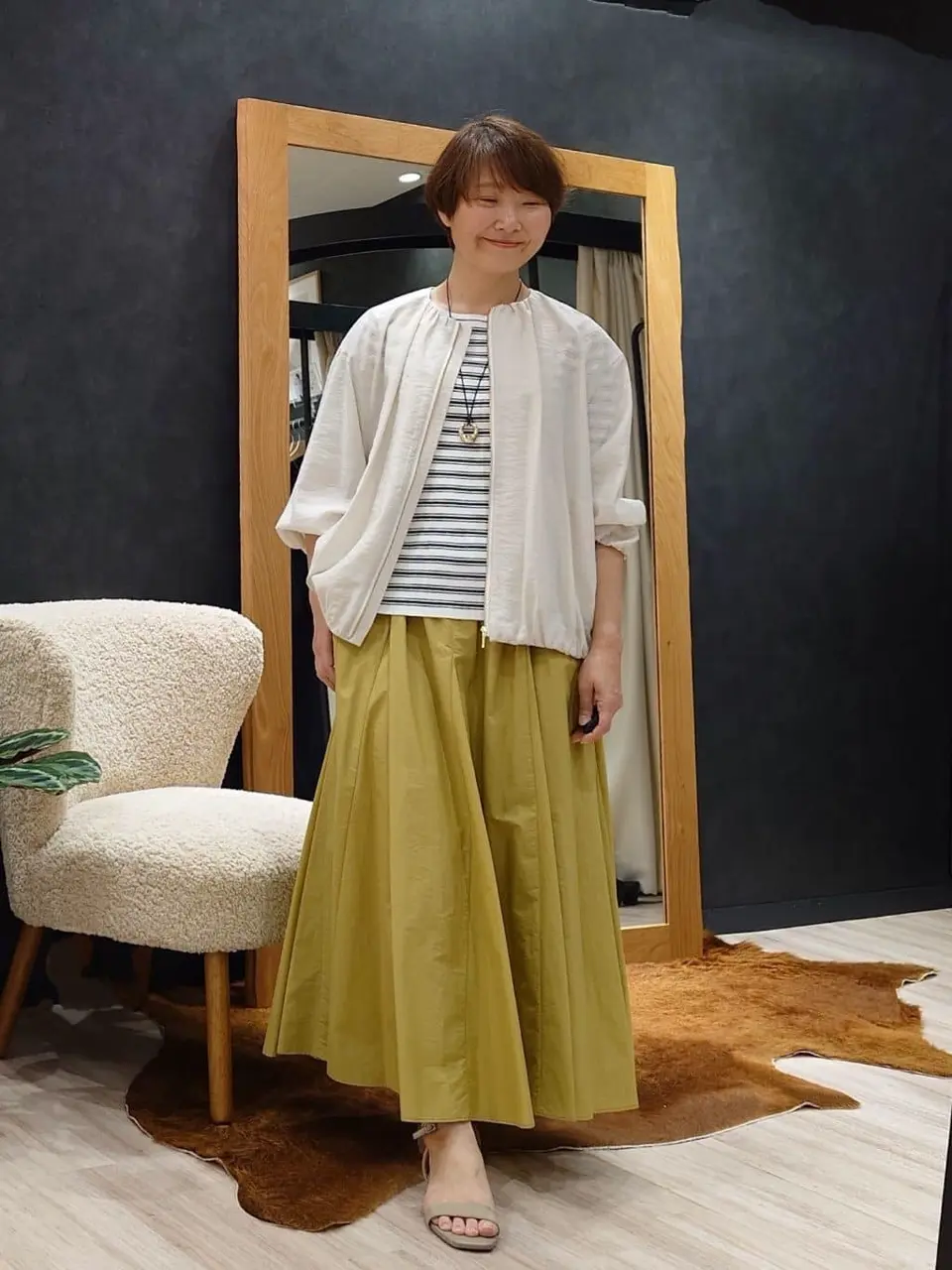 ONWARD CROSSET SELECT スタッフ コーディネート画像