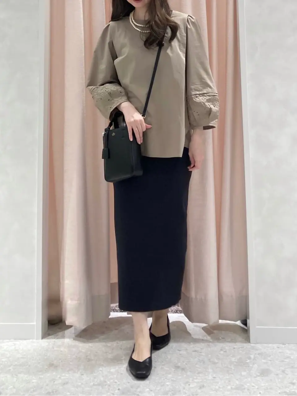 ONWARD CROSSET SELECT 檀 コーディネート画像