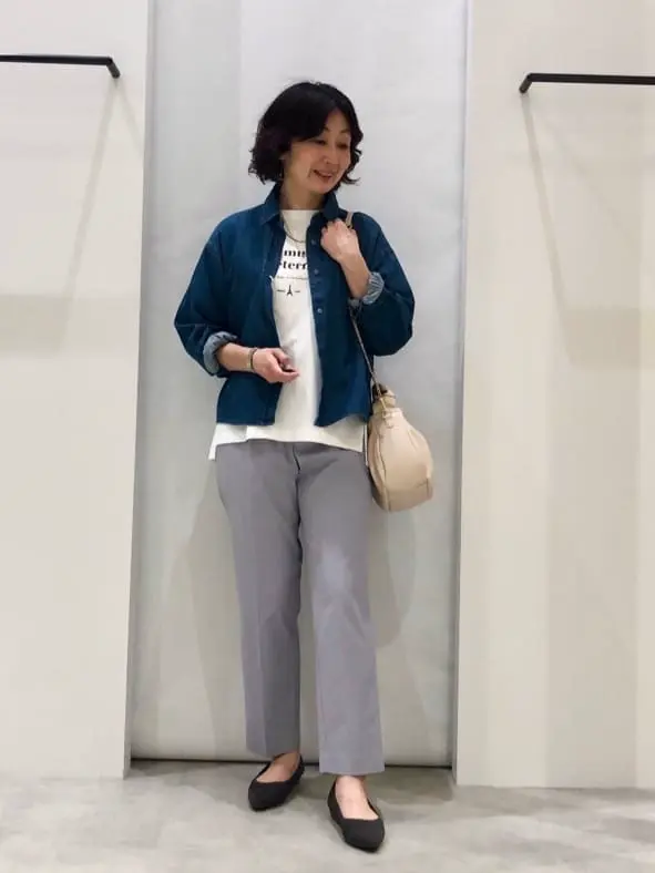 ONWARD CROSSET SELECT スタッフ コーディネート画像