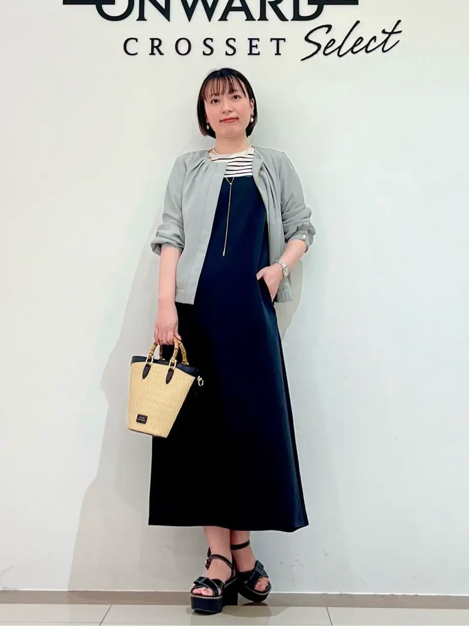 ONWARD CROSSET SELECT スタッフ コーディネート画像