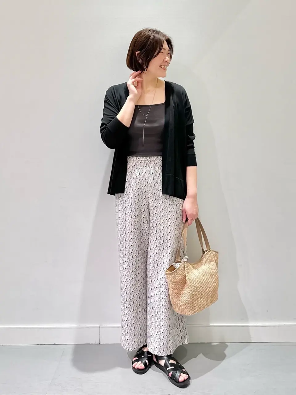 ONWARD CROSSET SELECT 林 コーディネート画像