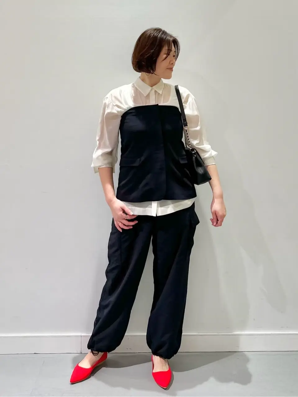 ONWARD CROSSET SELECT 林 コーディネート画像