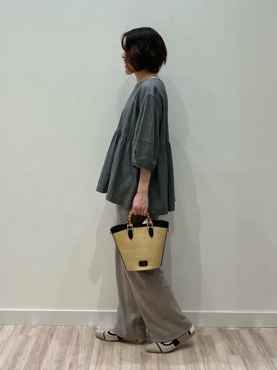 ONWARD CROSSET SELECT 林 コーディネート画像