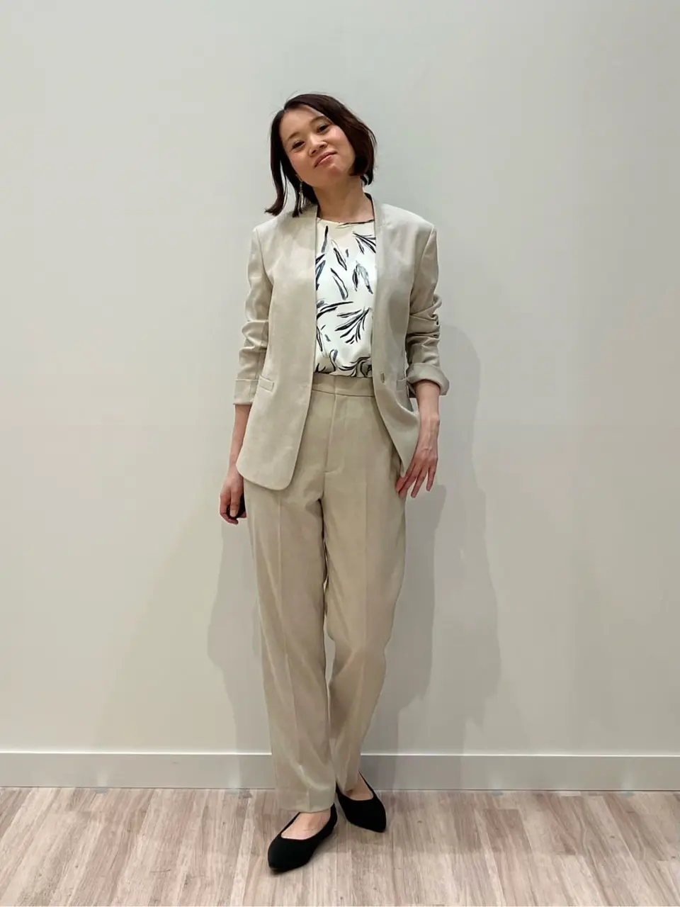 ONWARD CROSSET SELECT 林 コーディネート画像