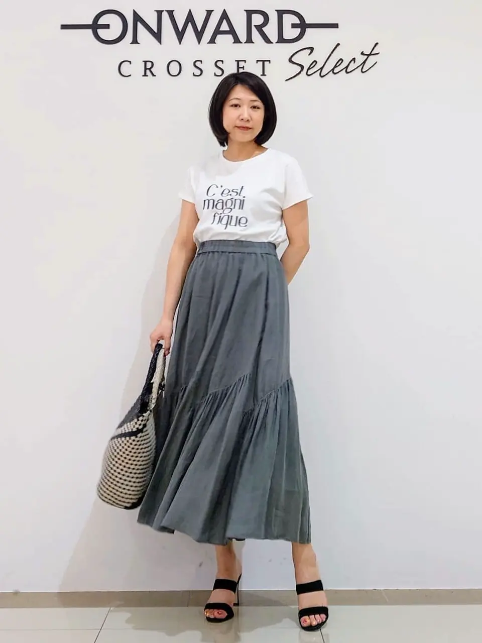 ONWARD CROSSET SELECT スタッフ コーディネート画像