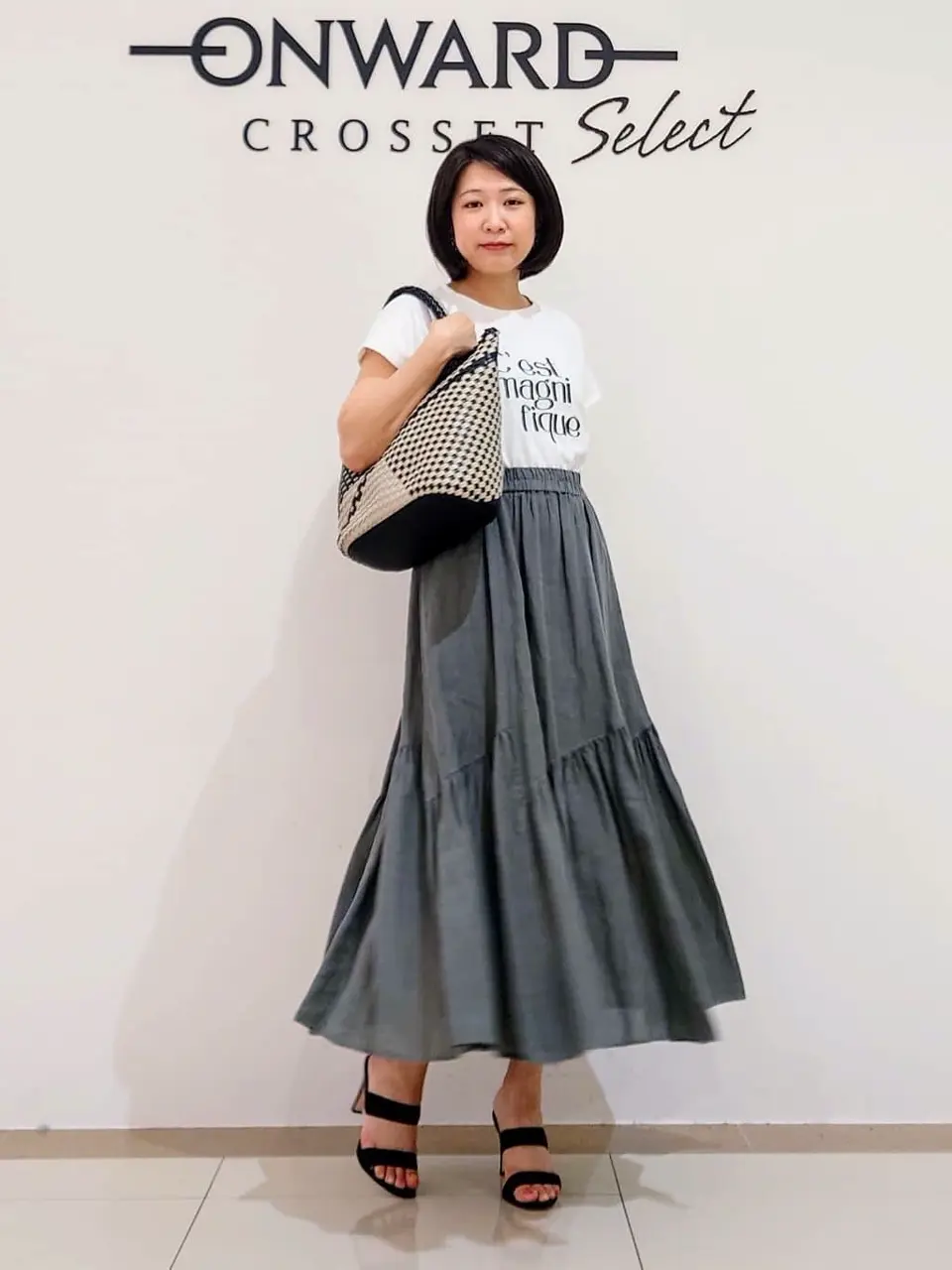 ONWARD CROSSET SELECT スタッフ コーディネート画像