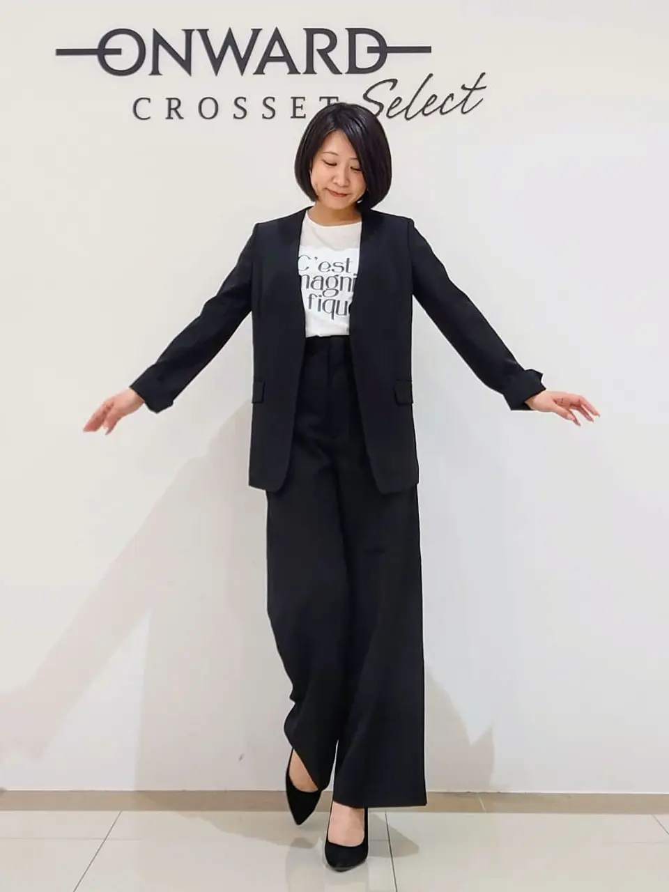 ONWARD CROSSET SELECT スタッフ コーディネート画像